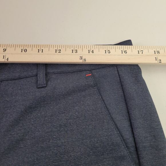 Ted Baker Golf Men's Chino Athletic Active Pants‎ Size 32R Dark Blue Gray - Picture 10 of 13
